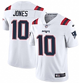 Nike Patriots 10 Mac Jones White Vapor Limited Jersey,baseball caps,new era cap wholesale,wholesale hats